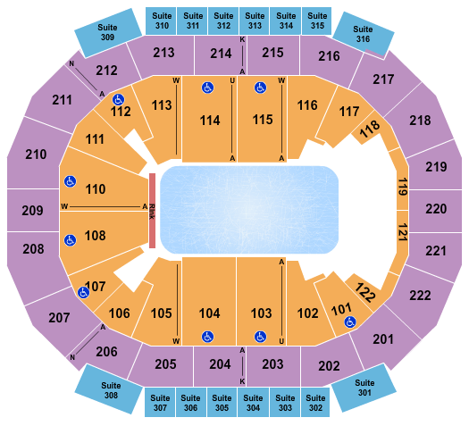 Chaifetz Arena Disney On Ice Seating Chart
